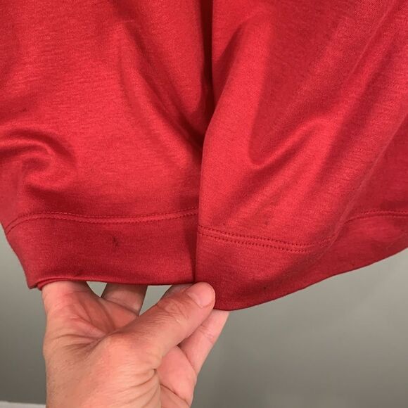 Cutter and Buck red mens 3X polo shirt short sleeve cotton modal blend - Picture 7 of 7
